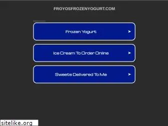 froyosfrozenyogurt.com
