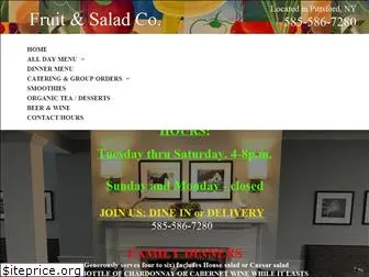 fruitandsaladco.com