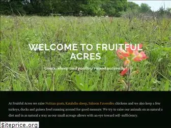 fruitfulacresfarm.com