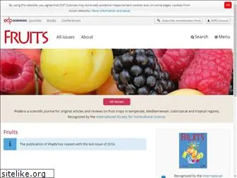 fruits.edpsciences.org