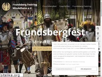 frundsbergfest.de