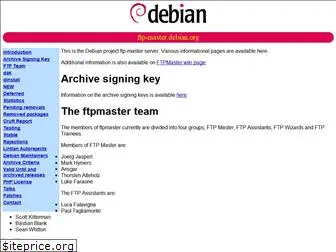 ftp-master.debian.org