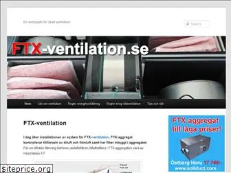 ftx-ventilation.se