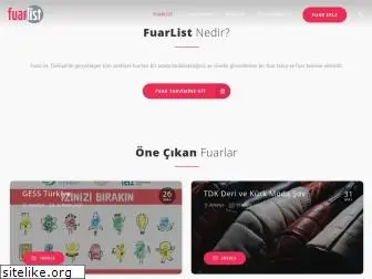 fuarlist.com