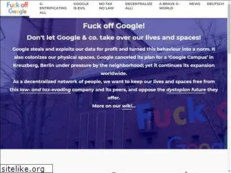 fuckoffgoogle.de