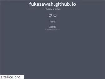 fukasawah.github.io
