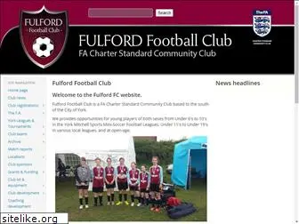 fulfordfc.co.uk