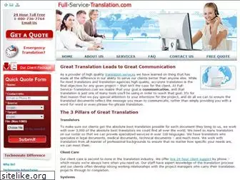 full-service-translation.com