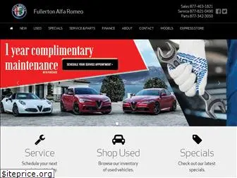 fullertonalfaromeo.com