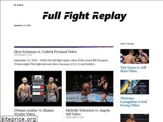 fullfightreplay.com