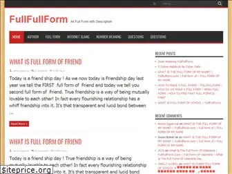 fullfullform.com