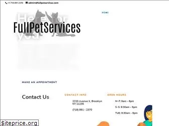 fullpetservices.com