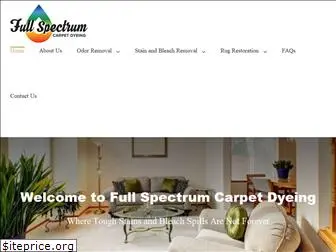 fullspectrumcarpetdyeing.com