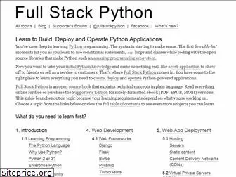 fullstackpython.com