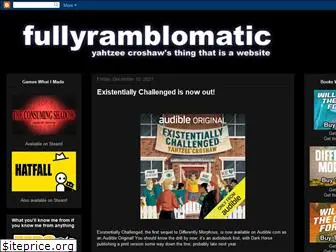 fullyramblomatic-yahtzee.blogspot.com