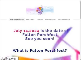 fultonporchfest.com