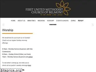 fumcbelmont.org