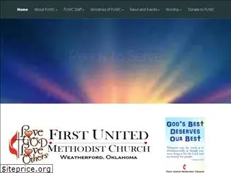 fumcmethodistok.org