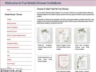 funbridalshowerinvitations.com