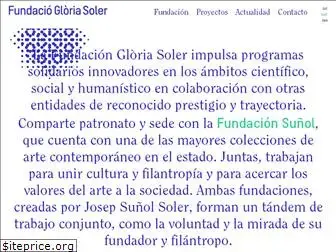 fundaciogloriasoler.org