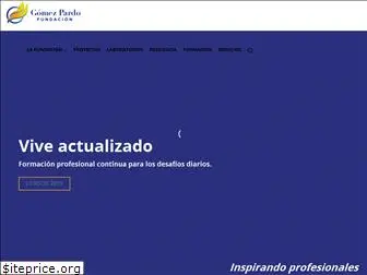 fundaciongomezpardo.es