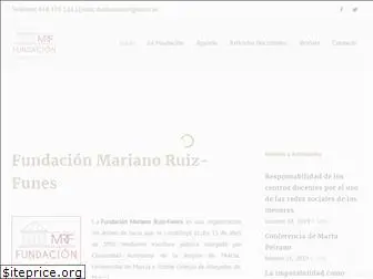 fundacionmarianoruizfunes.com