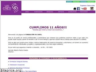 fundacionyocreo.com