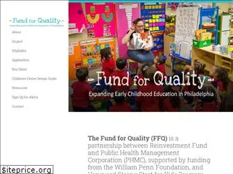 fundforquality.org