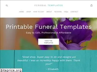 funeraltemplates.com