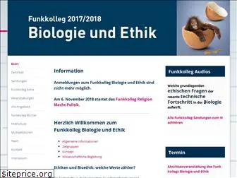 funkkolleg-biologie.de