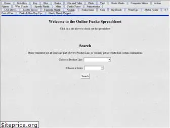funkospreadsheet.com