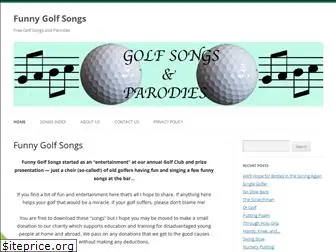 funnygolfsongs.com