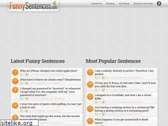 funnysentences.com