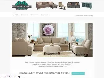 furnitureoutletofbluffton.com