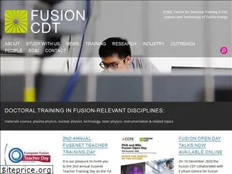 fusion-cdt.ac.uk