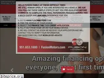 fusionmotors.com