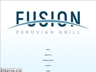 fusionperuviangrill.com