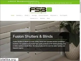 fusionshuttersandblinds.com.au