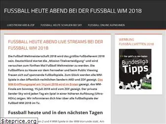 fussballheuteabend.com