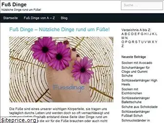 fussdinge.com