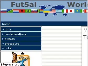 futsalworldranking.be