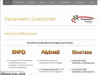 fwgraenichen.ch