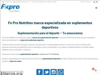 fxpronutrition.com