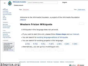 fy.wikiquote.org