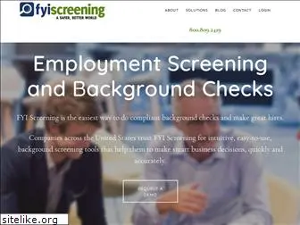 fyiscreening.com