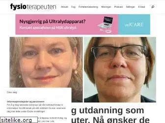 fysioterapeuten.no