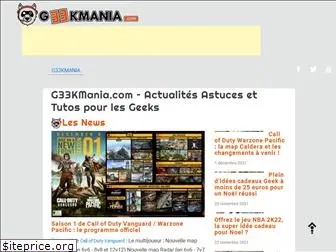 g33kmania.com