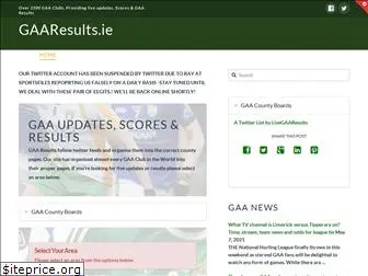 gaaresults.ie