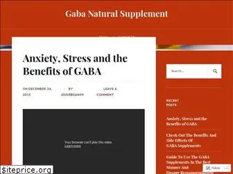 gabanaturalsupplement.wordpress.com