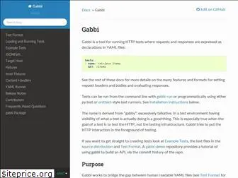 gabbi.readthedocs.io